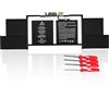 Exact Solution - A1820/A1707 Batterie de Rechange pour MacBook Pro 15 (Fin 2016, mi-2017) EMC 3072 EMC 3162 MLH42CH/A MLW72CH/A MLW82CH/A MPTR2LL/A MPTT2LL/A [Li-ion 11.4V, 76Wh/6667mAh]