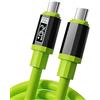 BABIBAOBEI 240W USB C Ricarica USB Tipo C Cavo 1.5M Costruzione in Silicone Dispositivi multipli Sincronizzazione dati ad alta velocità Cavo di ricarica rapida