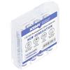 XTAR 4 batterie XTAR AAA Micro LR03, agli ioni di litio, 1,5 V, 1000 mAh, 1620 mWh, ricaricabili con indicatore LED, con scatola di immagazzinaggio