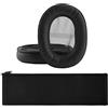 GEEKRIA Set di cuscinetti auricolari e copertura fascia di ricambio Geekria compatibile con Sony MDR-1R, MDR-1RMK2 (Nero)