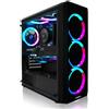 Greed® MK2 Plus - PC Gaming - Intel Core i7-12700F processore + RX 9060 XT 16GB - Computer RGB veloce + 4K & Raytracing con 4,9 GHZ - 32GB DDR4 RAM - 1TB SSD + alimentatore da 750W - WLAN + W11 Pro