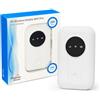 MENDUNER Router 4G 5G, Hotspot WiFi Mobile, Hotspot da 300 Mbps Fino a 10 Dispositivi, con Slot per Schede SIM, Router Portatile, per il Lavoro di Viaggio di Viaggio di Viaggio