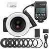 Godox Macro MF-R76 RING76 Macro Speedlite Flash Light Flash Light per fotocamera Canon Nikon Sony