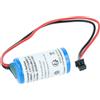vhbw batteria sostituisce Sanyo GT15-Bat, ER2/3A, CR17335SE-R per controlli industriali (1800mAh, 3V, Li-Ion)