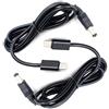 JacobsParts (2-Pack) 12V USB C Tipo-C PD Trigger 3ft 5A Cavo di Alimentazione 5.5 x 2.1mm Connettore DC