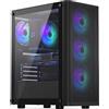 Memory PC PC Gaming Ryzen 7 7800X3D 8x 5.0 GHz, 32 GB di RAM DDR5, SSD M.2 da 1TB, Nvidia RTX 5060 Ti 8GB, Scheda madre B850 con Wi-Fi, Windows 11 Pro