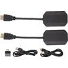 Dpofirs Trasmettitore e Ricevitore HDMI, Kit Extender WiFi 5G, Ricevitore Trasmettitore TV HD 1080p, per Laptop, Telefono, TV, Monitor, Proiettore