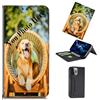 TIANDIMY Custodie Personalizzate per Samsung Galaxy A53 5G,Cover Personalizzata con Foto e Testo per Samsung Galaxy A53 5G Custodie da Cintura,Pelle Portafoglio con Supporto Flip Case Cover - Black