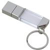 MySixKeen 16 GB USB 2.0 Crystal Flash Drive Trasparente Pen Drive in Vetro novità Simpatico Memory Stick Thumb Drive Pendrive con Design Portachiavi