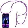 SIMao Cover Collana per Cellulare Compatibile con Oppo Find X2 Lite/Reno 3 5G Custodia Trasparente Silicone con Cordino Necklace Case Antiurto Cover Custodia da Collo Custodia con Cordino,Unicorno
