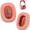 ZLIUCCR Cuscinetti auricolari per cuffie AirPods Max, in rete, compatibili con Apple AirPods Max, con strato in silicone, magnete, memory foam e isolamento acustico (rosa)