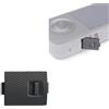 ZLiT Porta di ricambio di ricarica USB Cover protettiva per fotocamera Insta360 One X2 Accessori Cover USB (nero)