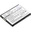 TCTK TECHTEK Batteria 900mAh compatibile con [Panasonic] KX-TU400 EXG, KX-TU446, KX-TU446/4, KX-TU456, KX-TU456EXCE, KX-TU466EXBE, KX-TU466EXWE sostituisce 514047AR