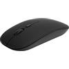 Lazmin112 Mouse per Laptop, Mouse Portatili Wireless Bluetooth 5.0 Silenziosi da Ufficio con Dimensioni Ridotte per Tablet OS X/Mi/laptop, DPI 800/1200/1600 Regolabile, Nero