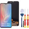 SiuVorZhi Display LCD compatibile con OPPO R17 / R17 PRO / RX17 Neo / RX17 PRO Display LCD Touch Screen Assembly parti di ricambio con strumenti