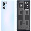 Audiosystem Scocca Copri batteria Cover Back posteriore Per OPPO RENO 6 PRO 5G RENO6 PRO CPH2249 (NB: NON VA BENE PER CPH2247) Con Vetro Vetrino Fotocamera Ricambio Pari Originale Sostituzione Silver Blu