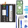 GLK-Technologies Batteria di ricambio ad alta potenza, compatibile con Samsung Galaxy A71 SM-A715F / Dual-SIM | GLK-Technologies Battery | accu | 4600 mAh | incl. set di attrezzi professionali NUE