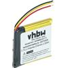 vhbw batteria sostituisce JBL GSP753030, 633331 per auricolari cuffie wireless (610mAh, 3,7V, Li-Poly)
