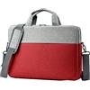 Hixingo Borsa per Laptop 15.6 Pollici, Impermeabile Oxford Borsa PC Portatili Borsa Notbook Modo Borsa a Tracolla con Cinghia per Trolley Multifunzionale Borsa Messenger (41x30x5cm,rosso)