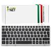 new net Keyboards - Tastiera ITALIANA 638512-061 651390-061 SG-45200-2IA 701979-001 compatibile con Notebook HP Elitebook 2570p 2560p con Frame Silver