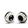 EndyTech Connettore di carica di alimentazione CC maschio e femmina 1/2/3/4/5Pin 1Pair, connettore Pogo magnetico caricato a molla da 13,5 mm (2PIN)