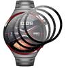 GIOPUEY 3 Pezzi Pellicola Protettiva per Huawei Watch 4 PRO Space Edition, [Piena Copertura] Materiale omposito Protezione Pellicola [Anti-graffio] - Trasparente