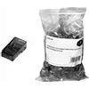 Link LKPL85N Confezione 100 CONNETTORI 8 Poli Cat 5E UTP Non SCHERMATO RJ45 Nero