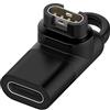 Fiorky Caricabatterie Cavo Adattatore Tipo C/Micro USB/for iOS Accessori di Ricambio for Garmin Forerunner 265 265S 965 2023