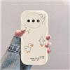 hdqICase Anatra Custodia Onda Silicone Morbido Compatibile con Xiaomi Redmi A3 Bianco Cover