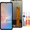 SiuVorZhi Display LCD compatibile con Oukitel C1 / C1 Pro / C36 HD LCD Display Touch Screen Assembly riparazione parti di ricambio con strumenti.