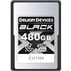 Delkin Devices Scheda di memoria CFexpress di tipo A da 480 GB - Fino a 1830 MB/s in lettura, velocità di scrittura 1710 MB/s per video 8K, 6K e 4K, VPG200