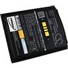 akku-net Batteria per Scanner di codice a barre MC55A, 3,7 V, agli ioni di litio