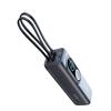 Keydo Laptop Power Bank 24000mAh Caricatore Portatile, con Tre Porte USB C da 100W Ricarica Multi-Dispositivo, Cavi Integrati, per iPhone 17 Pro Max/Serie 16-12, MacBook, Samsung (Nero)