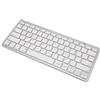 AYNEFY Tastiera Coreana Tastiera Coreana Mini Tastiera, Tastiera Wireless 78 Tasti Tastiere per Computer Bianche Portatili Ultra Sottili per Android per OS X per iOS per 0,9 X 0,2 X 0,4 Pollici (Cor