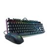 Noua Mouse e Tastiera Gaming Meccanica, Layout Italiano QWERTY, USB, Anti-ghosting, Tastiera Retroilluminata LED RGB, Mouse Gaming fino a 32000 DPI - Nero