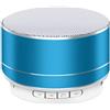 Junguluy Mini altoparlante bluetooth A10 mini altoparlante portatile cannone da esterno supporto scheda TF blu