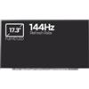 EU-SOURCING Nuovo ricambio per schermo per laptop da 17,3 pollici per MSI PULSE GL76 11UDK-094UK Notebook LED LCD 1920 x 1080 IPS Pannello Display opaco Connettore a 40 pin Non-Touch, Q25-977