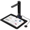 VIISAN K48 A3 Overhead - 48 MP Sensore, 600 DPI, Curvatura laterale automatica, posizionamento laser, video 4K, OCR & Text-to-Speech, scanner documenti USB 3.0 per Windows e macOS