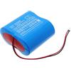 FYIOGXG Batteria di ricambio compatibile con Delta Dore BPX bloc Pile Sirene,SEFRx, SEF Tyxal+ X3D, WindowMaster Wilpa2529c PN: WILPA2529C 2900mAh