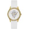Guess Analogico GW0530L6, bianco, striscia