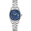 Bulova Orologio analogico al quarzo da donna con cinturino in acciaio inox 96M163, Blu, Bracciale