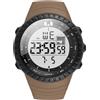 KXAITO Orologi da uomo Sport Outdoor Impermeabile Militare Orologio Data Multi Funzione Tattiche LED Face Alarm Cronometro per gli Uomini 6256, Quadrante bianco con cinturino cachi, Large, Militare