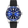 TYBERLEY CADISEN Orologio Automatico Meccanico da Uomo Movimento NH35 Zaffiro Sintetico 200m Impermeabile Luminoso Cinturino Acciaio Inox Casual sportivo Orologio subacqueo Data