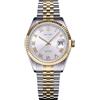 FTEOXLC Baltany NH35 - Orologio automatico da uomo, 39 mm, con numeri romani, cinturino in acciaio, impermeabile