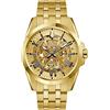 Bulova Sutton, orologio da uomo con cronografo automatico, color oro, 43 mm, 97A162