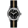 1963 Watch RDUNAE - Orologio militare al quarzo da uomo, RA05 36 mm G10 Retro K1 bombato in vetro minerale orologio da polso in acciaio inox luminoso orologio da polso, nero