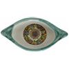 Handmade Posacenere a Barca in Ceramica Artigianale Dipinta a Mano - Decorazione Tradizionale - Porta Cenere Elegante da Interno ed Esterno - Made in Italy (Maioliche)