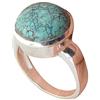 Kanika Jewelry Trove Turquoise Matrix Gemstone 925 Sterling Silver Rings Jewelry, Anelli d'argento per regalo donna