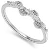 Meissa Anello impilabile d'oro per donne in argento 925 Anelli di pregio Anello midi per il dito indice Anelli unici fatti a mano per ragazze