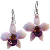 Generico ORECCHINI ORCHIDEE ROSA